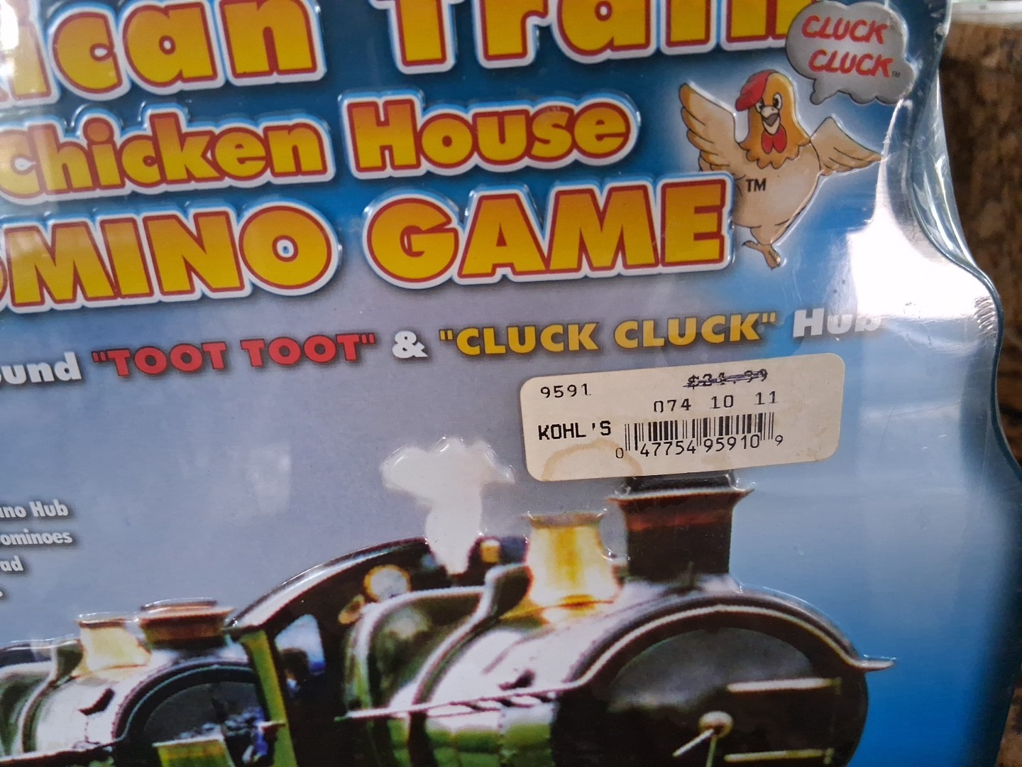 Cardinal’s Mexican Train & Chicken House Domino Game w/ Sound Hub Factory Sealed