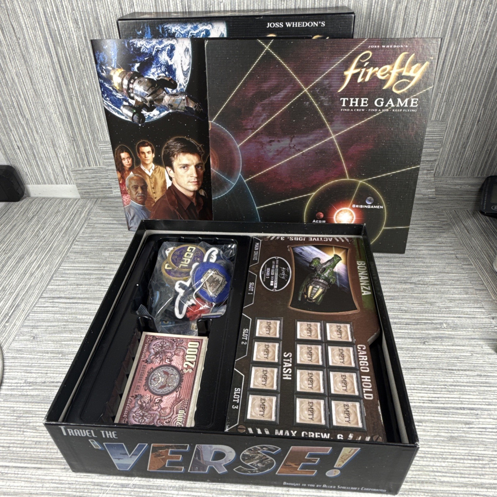 Joss Wheadon’s Firefly: The Game Gale Force Nine 2013 1-4 Players COMPLETE