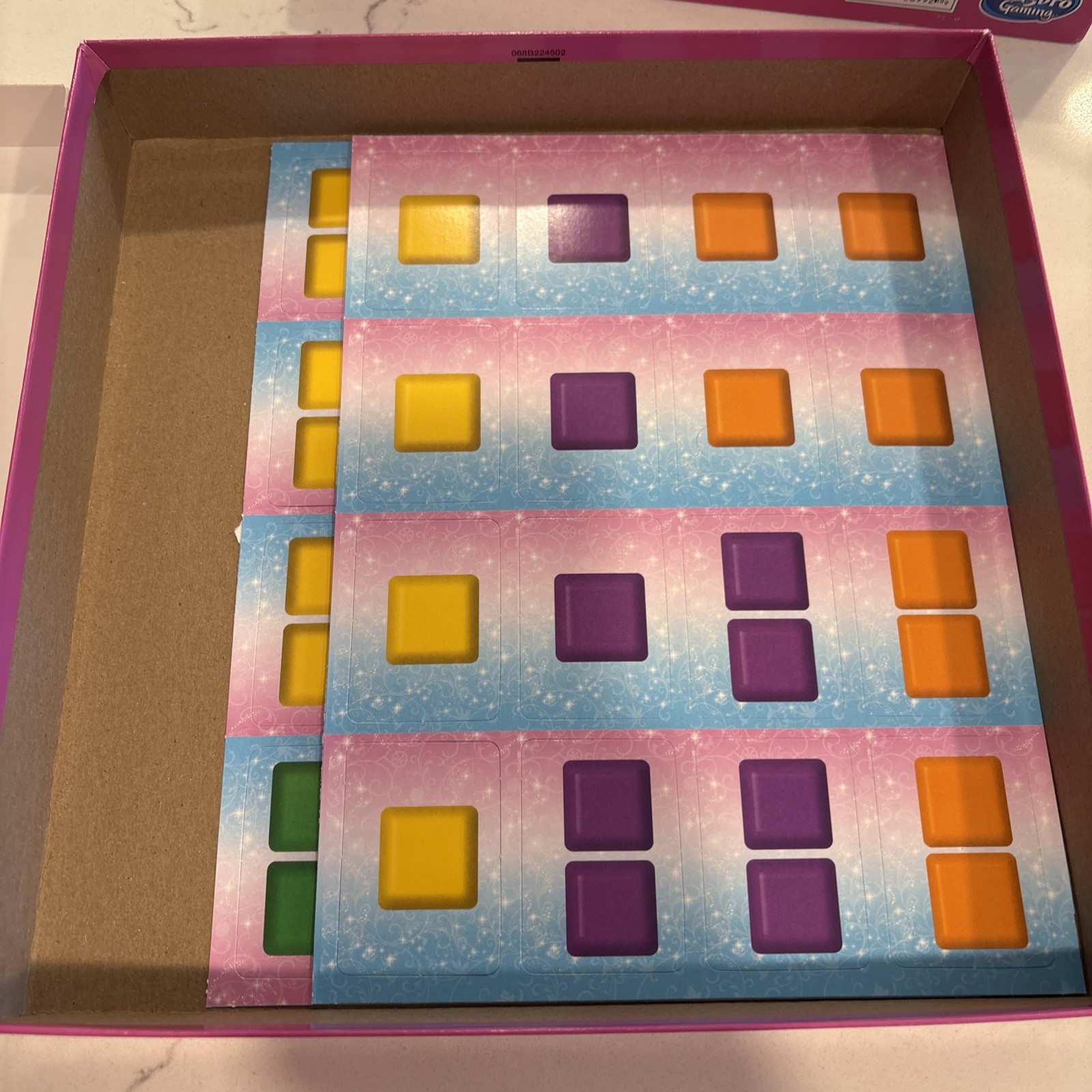 Candy Land Disney Princess Edition Board Game. For Parts. Board Broken.