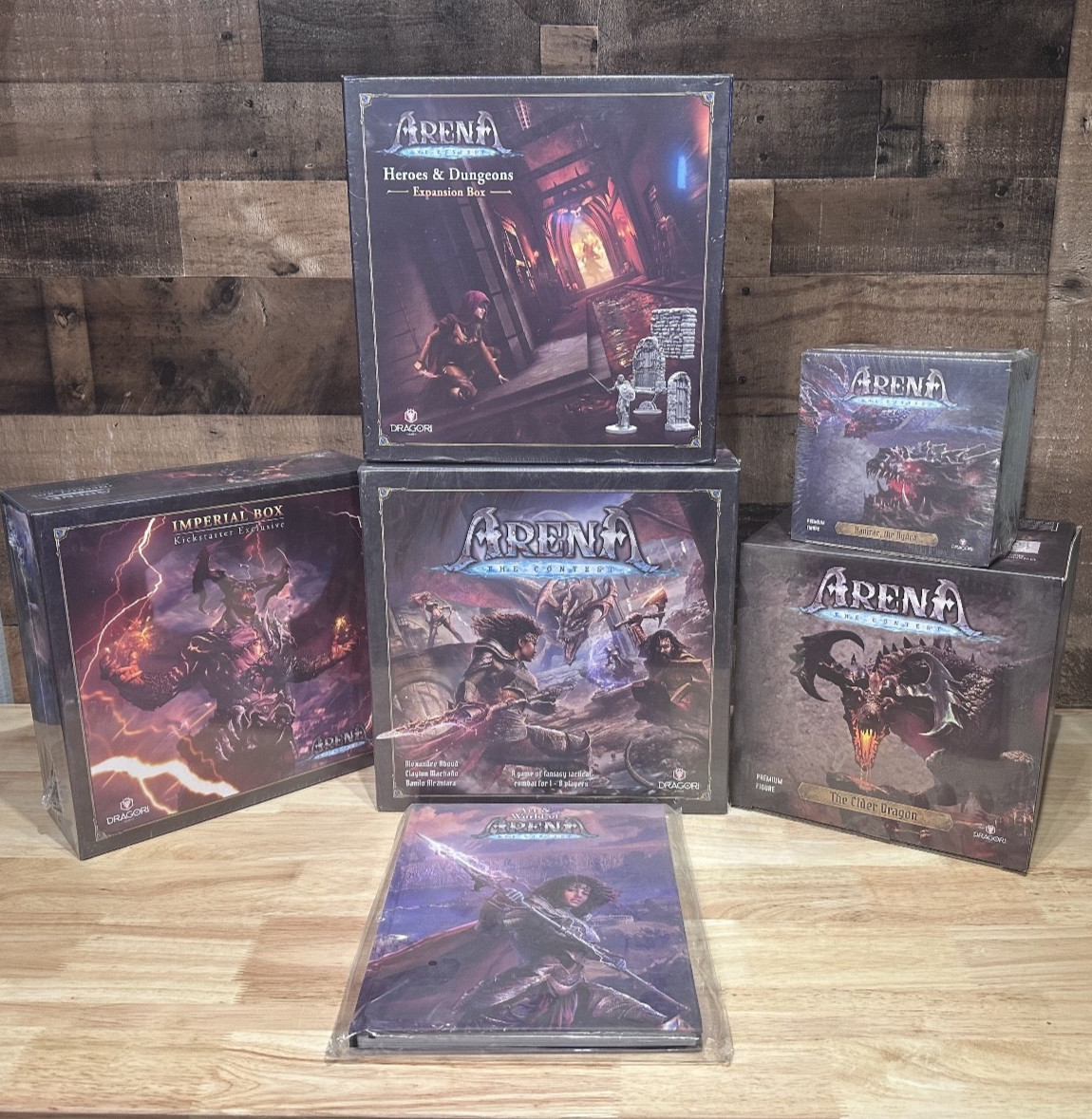 Arena: The Contest with Kickstarter Exclusive NEW Sealed