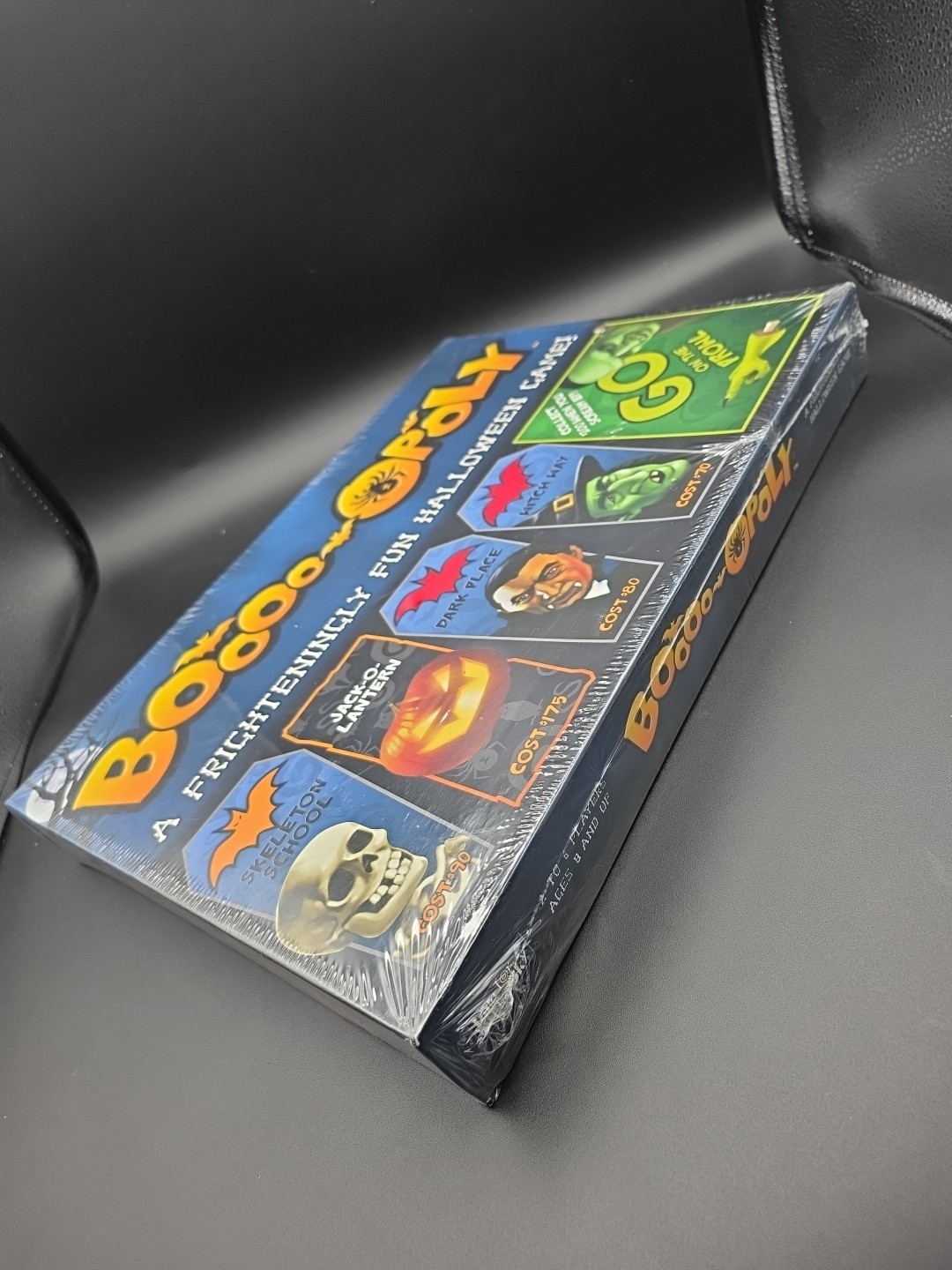 Boo Opoly Board Game Family Fun Spooky Halloween Seasonal Games Night Sealed