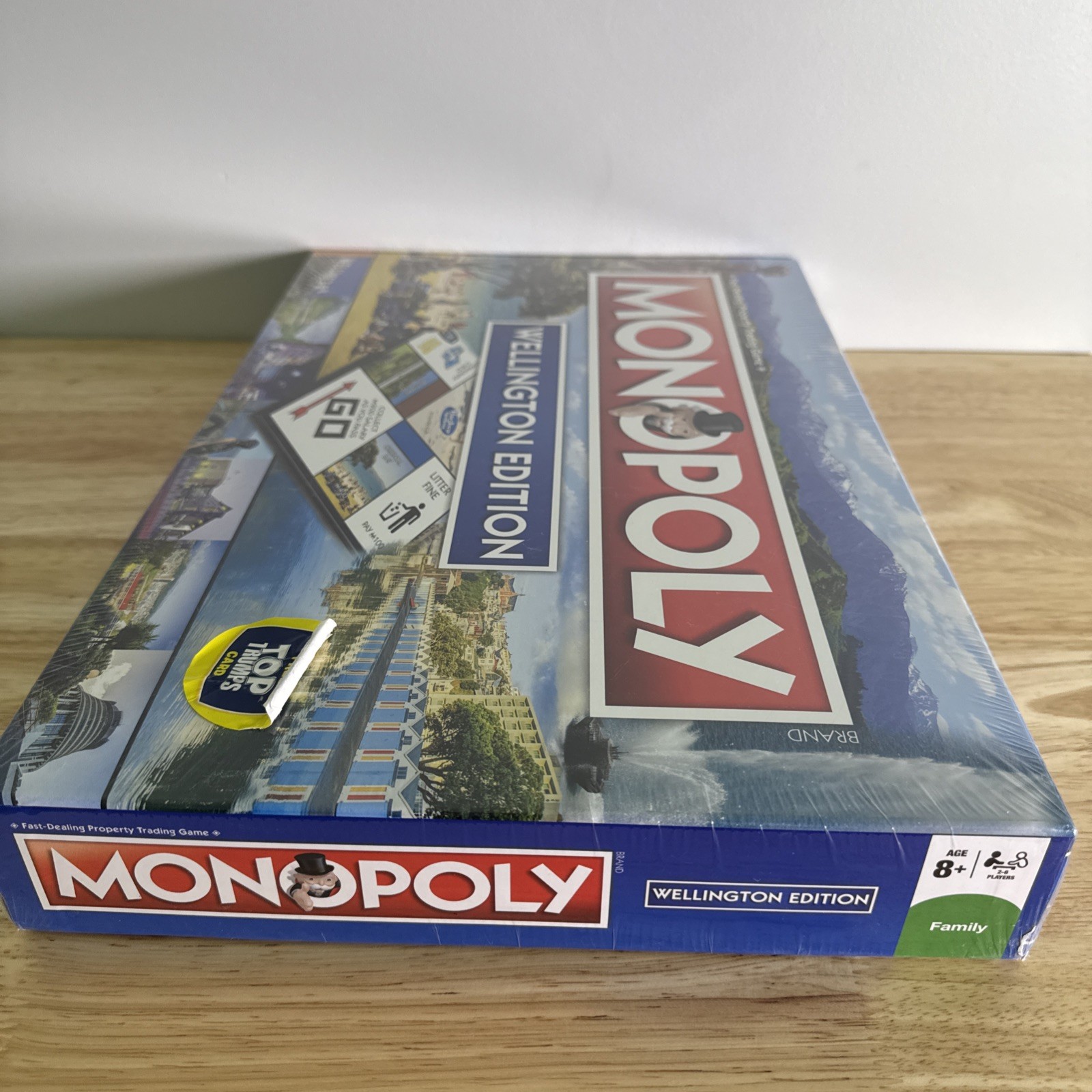 Monopoly Wellington Edition New Zealand Board Game *Factory Sealed*