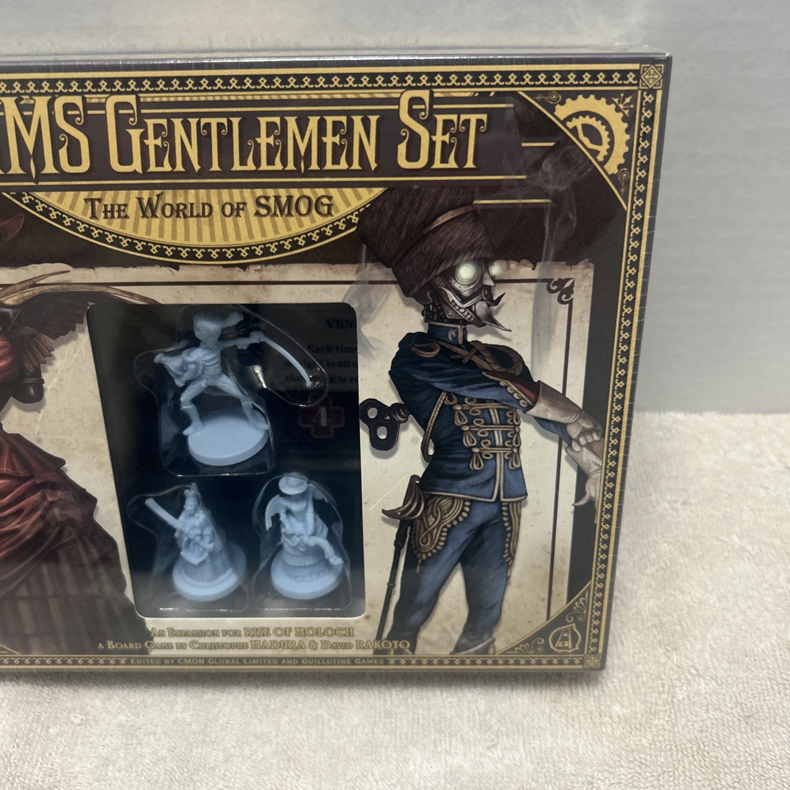 World of Smog Rise of Moloch OHMS Gentlemen Set Expansion CMON New SMG-KS07