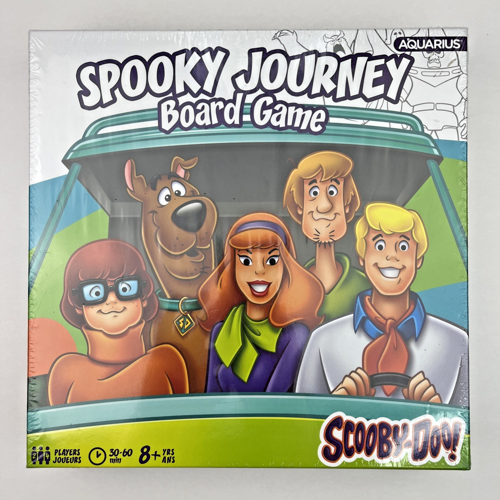 Scooby Doo! Spooky Journey Board Game 2022 Ages 8+ AQUARIUS – NEW in BOX Sealed