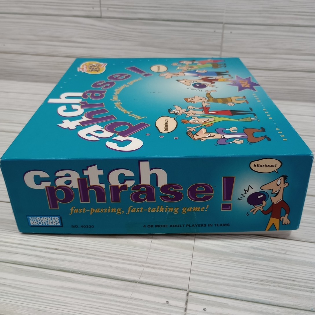 Catch Phrase Vintage game Original Parker Brothers Fast Talking – 100% Complete