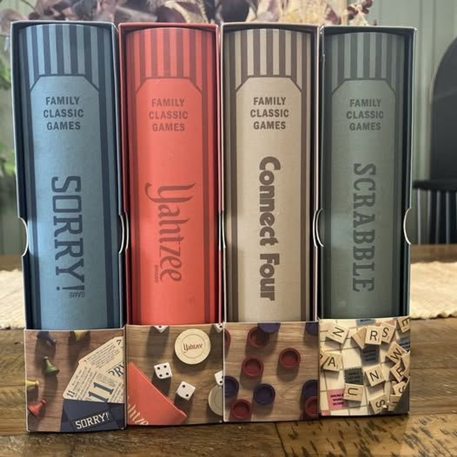 Bundle Games- Hearth & Hand Magnolia Sorry, Yahtzee, Connect Four, Scrabble NEW