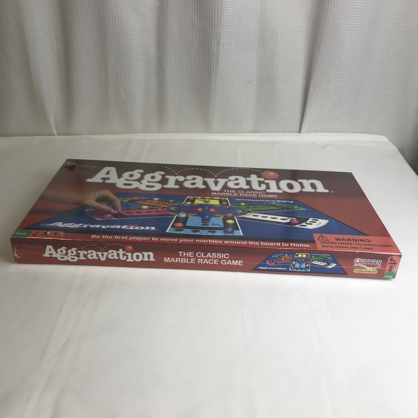 Classic AGGRAVATION Marble Race Board Game 2-6 PLAYERS #1180 New