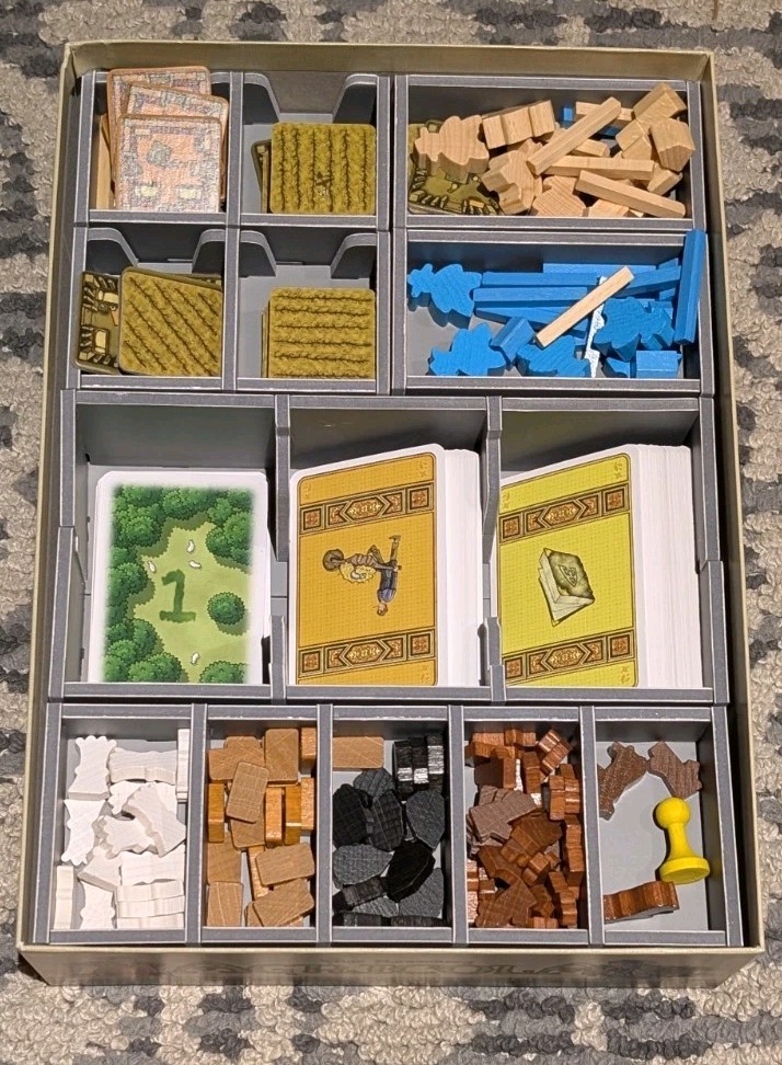 Agricola Board Game Advanced Level Open and Complete