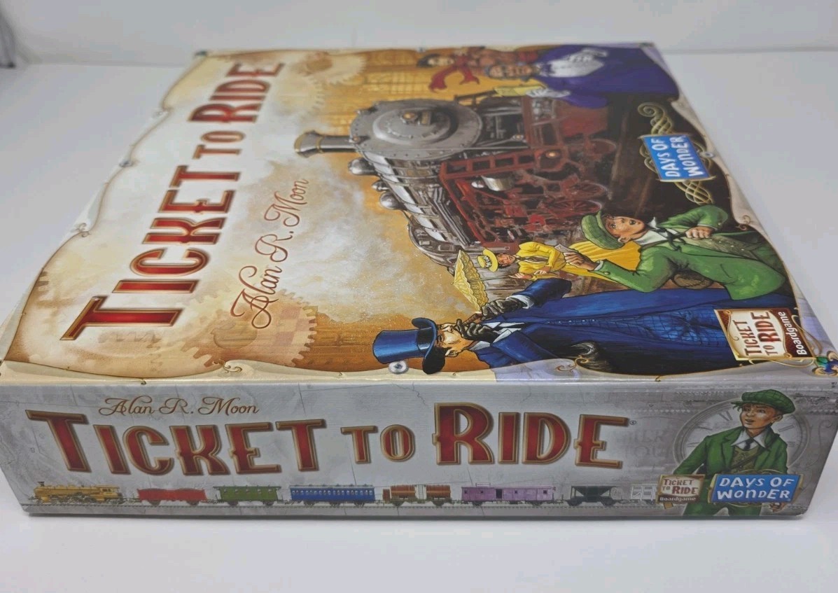 Days of Wonder Ticket To Ride by Alan R. Moon Train Adventure Board Game