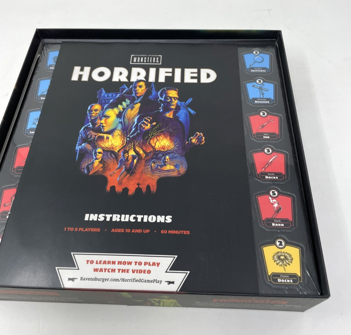 Horrified Universal Monsters Strategy Board Game 60001836 Ravensburger