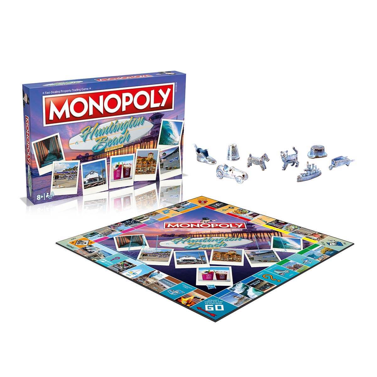 Huntington Beach Edition Monopoly Board Game – New & Sealed