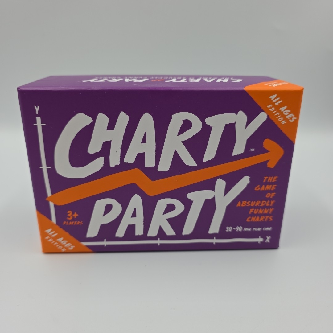 Charty Party! Hilarious Party Game ALL AGES Edition In EUC Complete