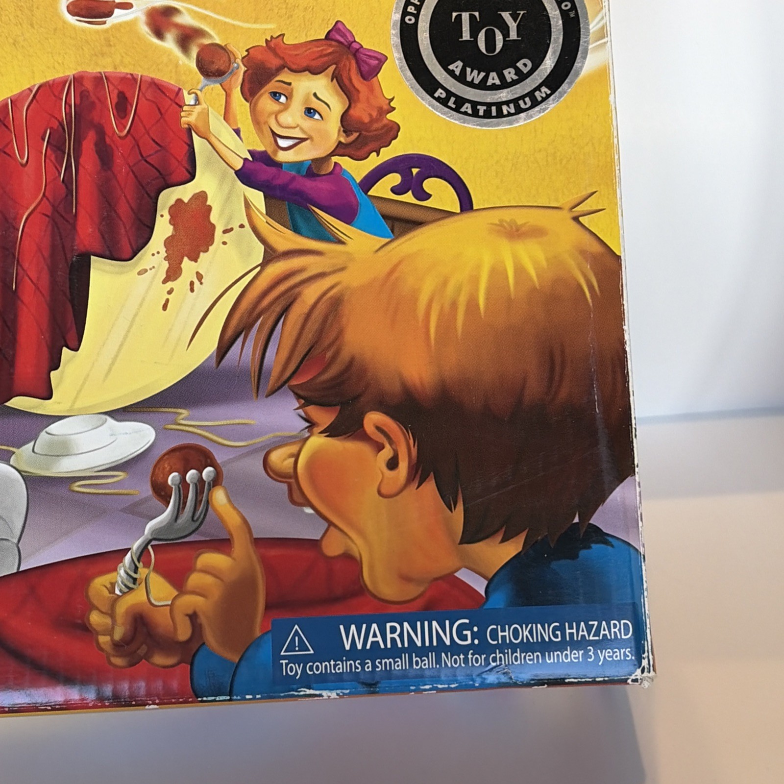 Alfredo’s Food Fight Game Fundex 2005 Vintage Board Game Electronic Incomplete