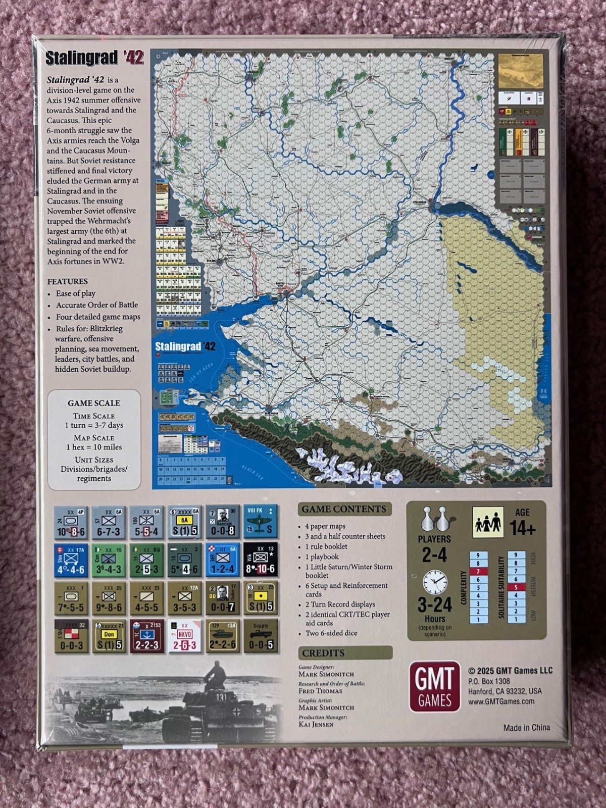 Stalingrad ’42 2nd Edition by GMT Games NEW 2025 mint in shrink