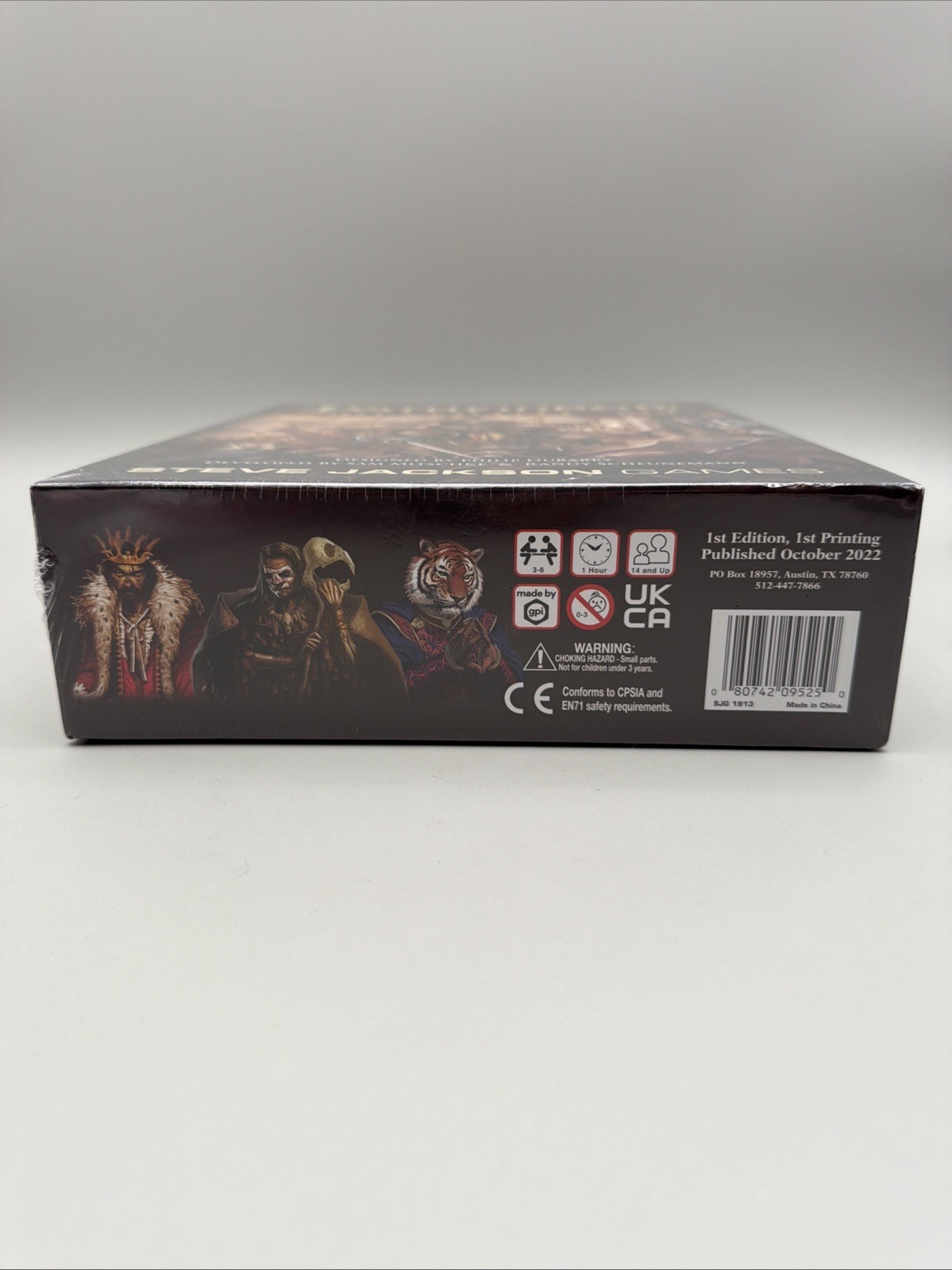 SJG Boardgame Pathfinder Revolution! Box SW (New)