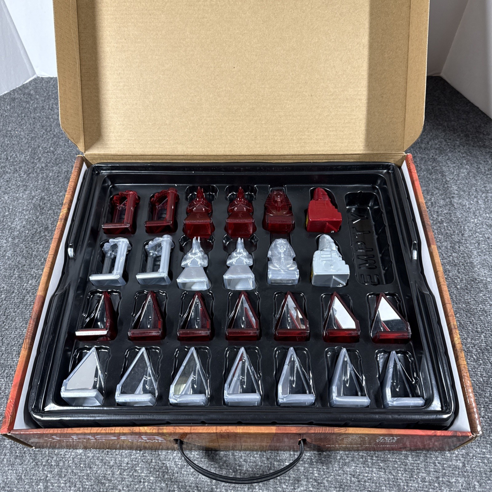 Laser Khet 2.0 Board Game Strategy 2010 Innovention Toys Complete Tested!