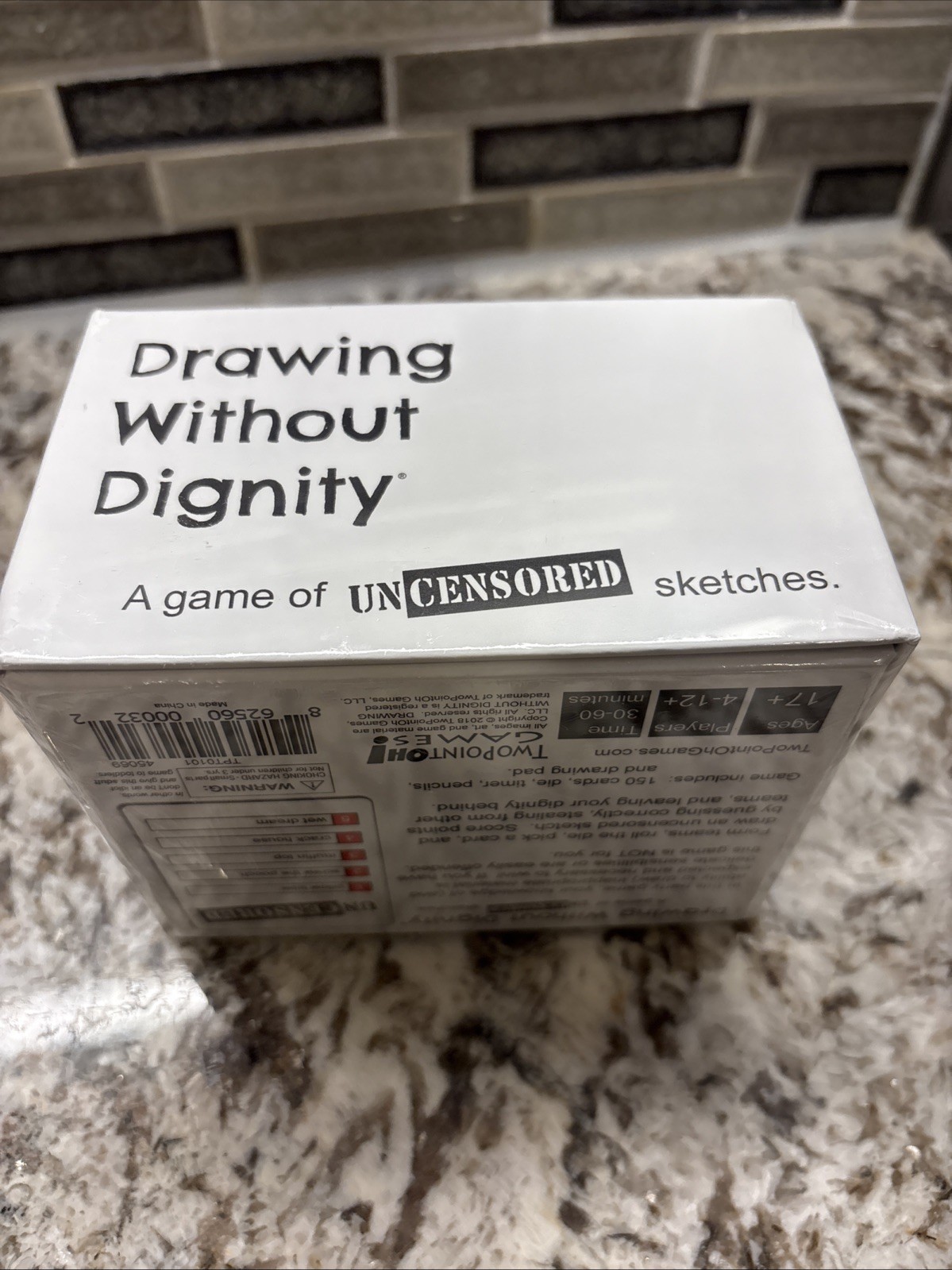Drawing Without Dignity Uncensored Party Drawing Game Ages 17+