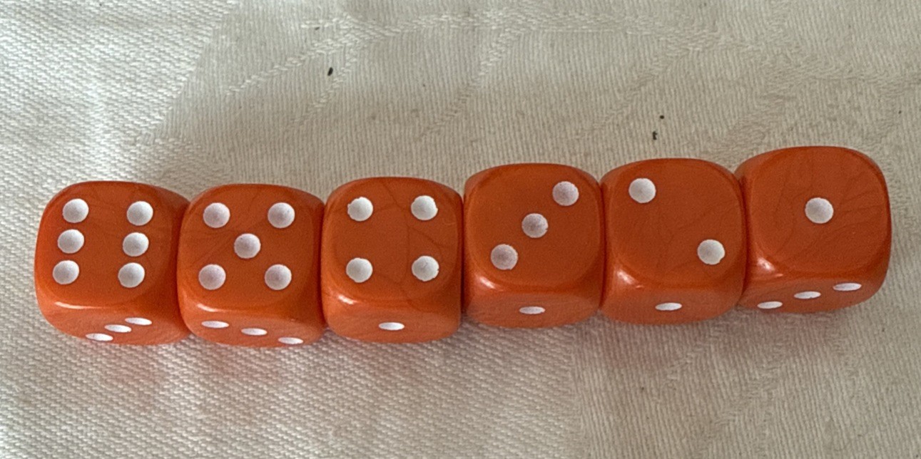Vintage 2001 Original Pocket Farkel Dice Game OSU Cowboys W/Instructions Free SH