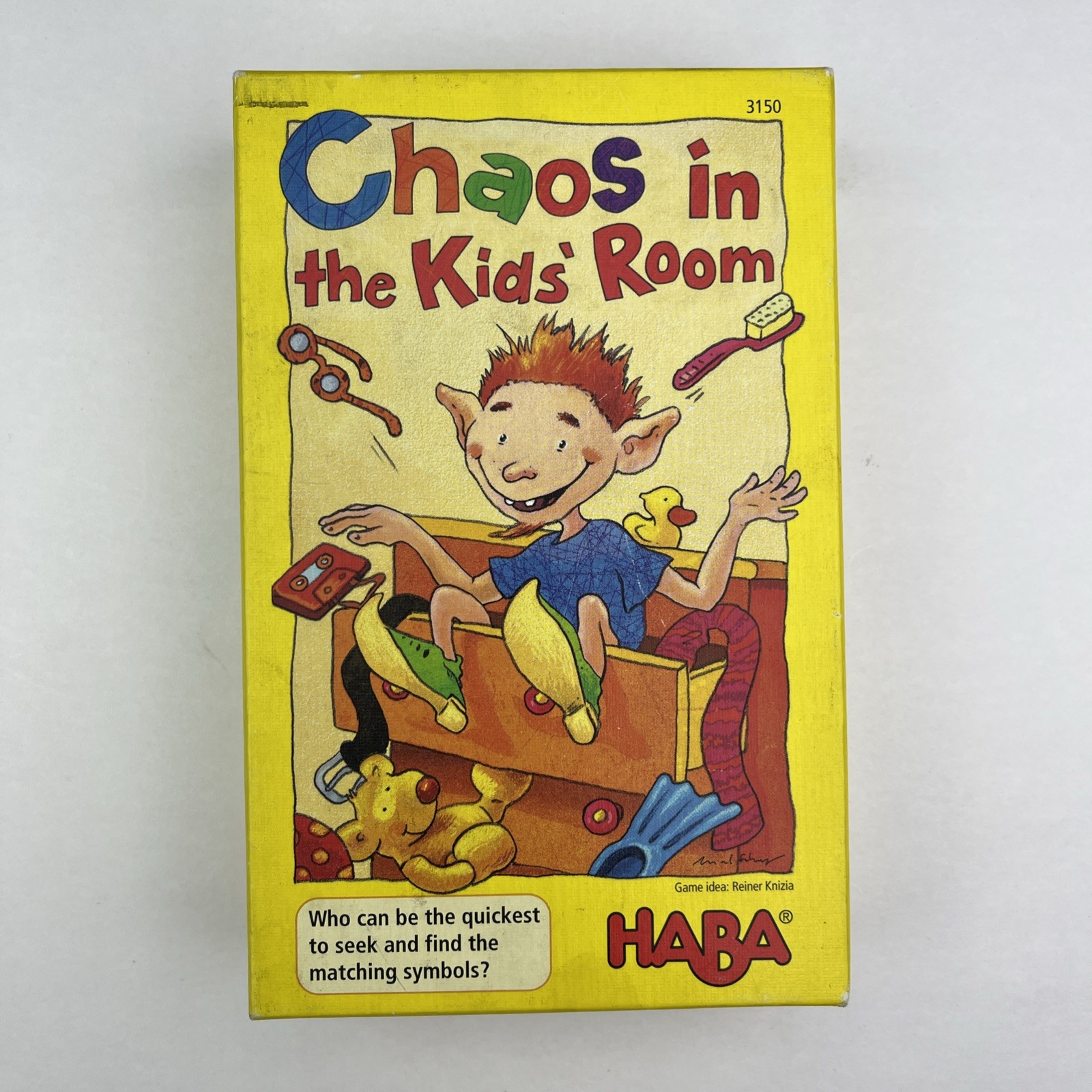 HABA Chaos in the Kids’ Room 2006 Children’s Tile Matching Game Germany COMPLETE