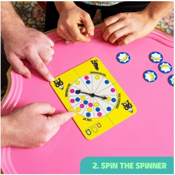 It’s Bananas! The Monkey Tail Game – Funny Family & Party Game for Kids & Adults