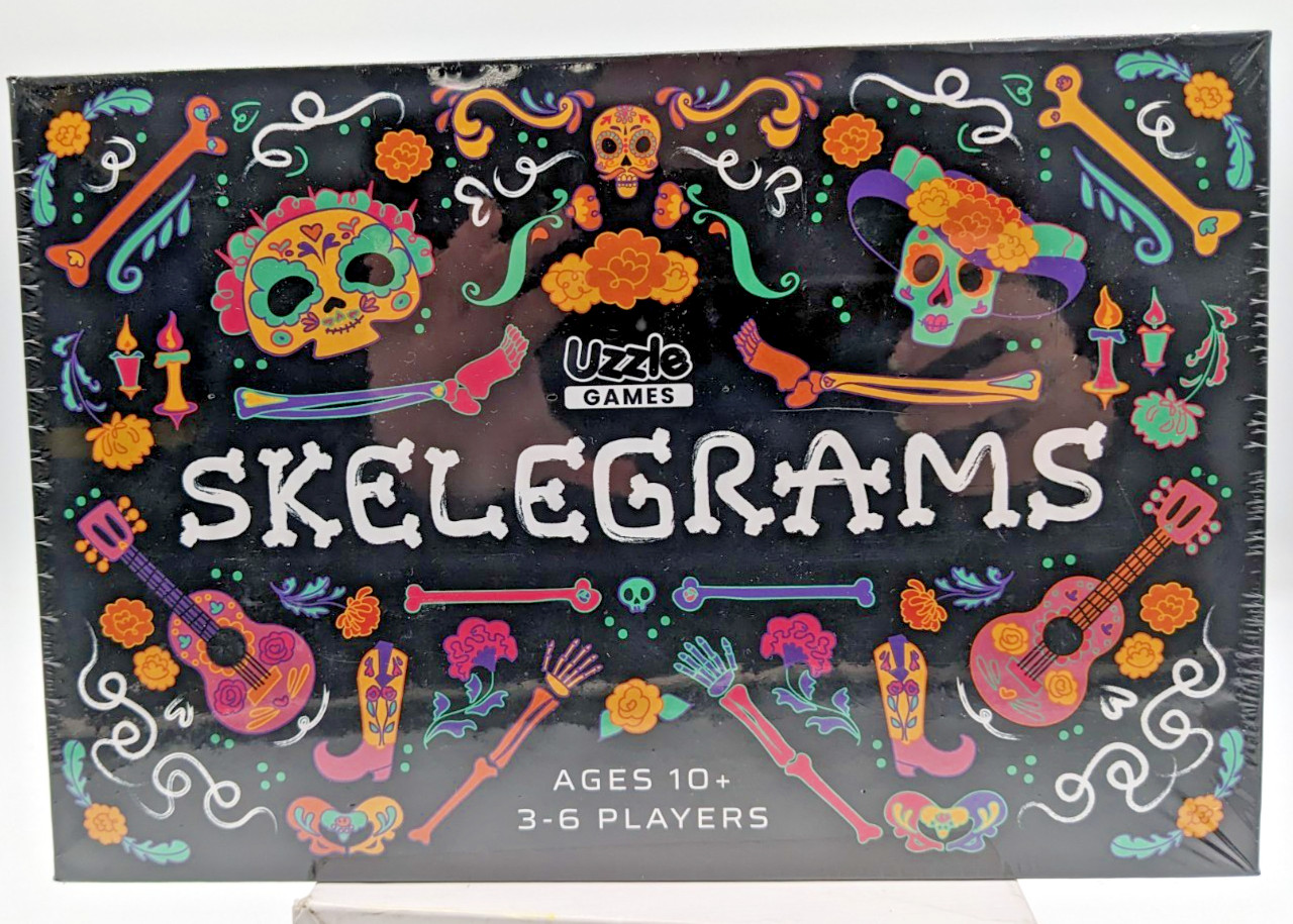 Skelegrams Board Game By Uzzle Complete