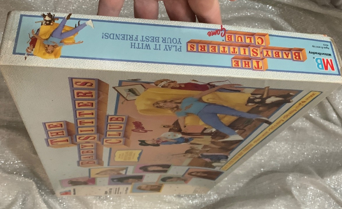 VINTAGE The Baby Sitters Club Game COMPLETE Milton Bradley 1989 BSC Girls Books