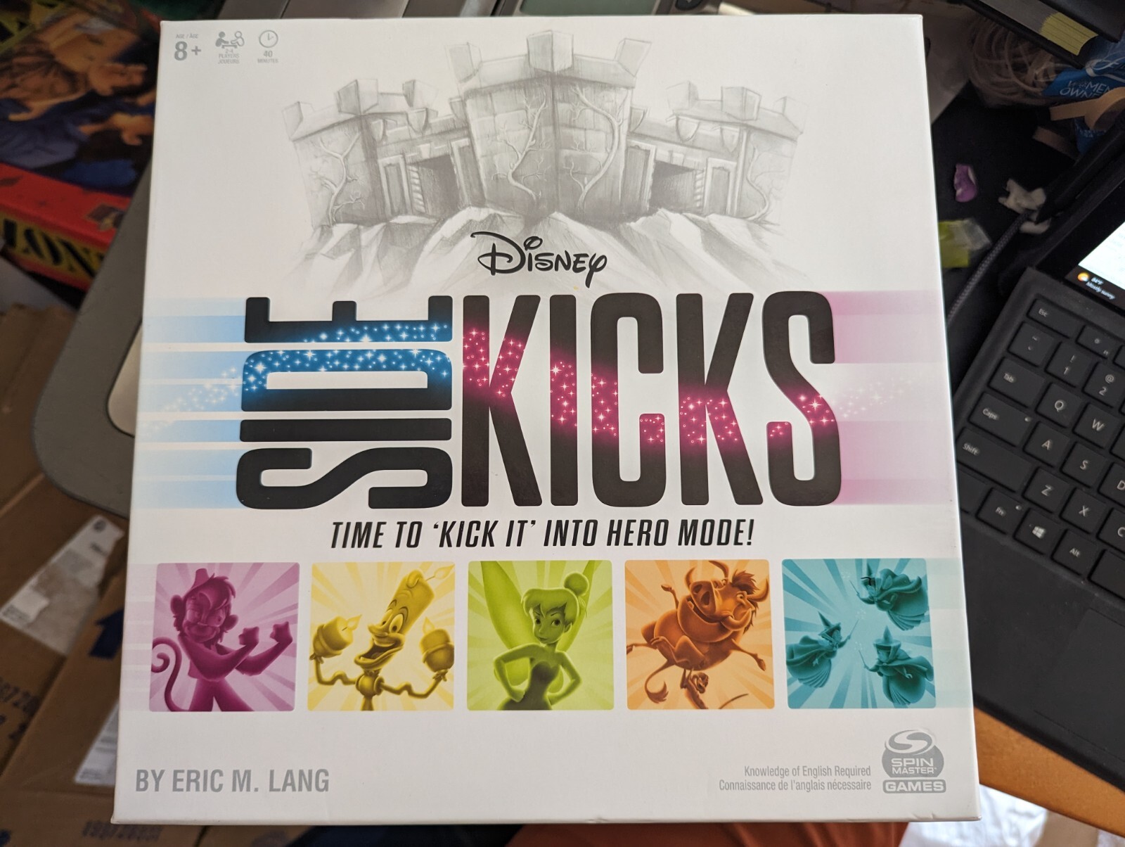 DISNEY SIDEKICKS Cooperative Strategy Board Game 100% COMPLETE 2021