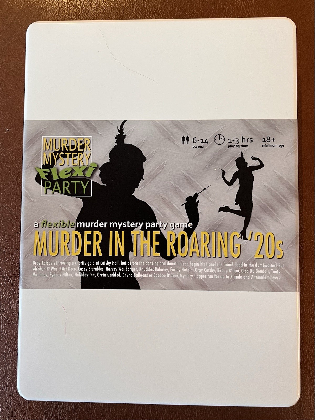 Murder Mystery Game Murder In The Roaring 20’s Multi Player Game New