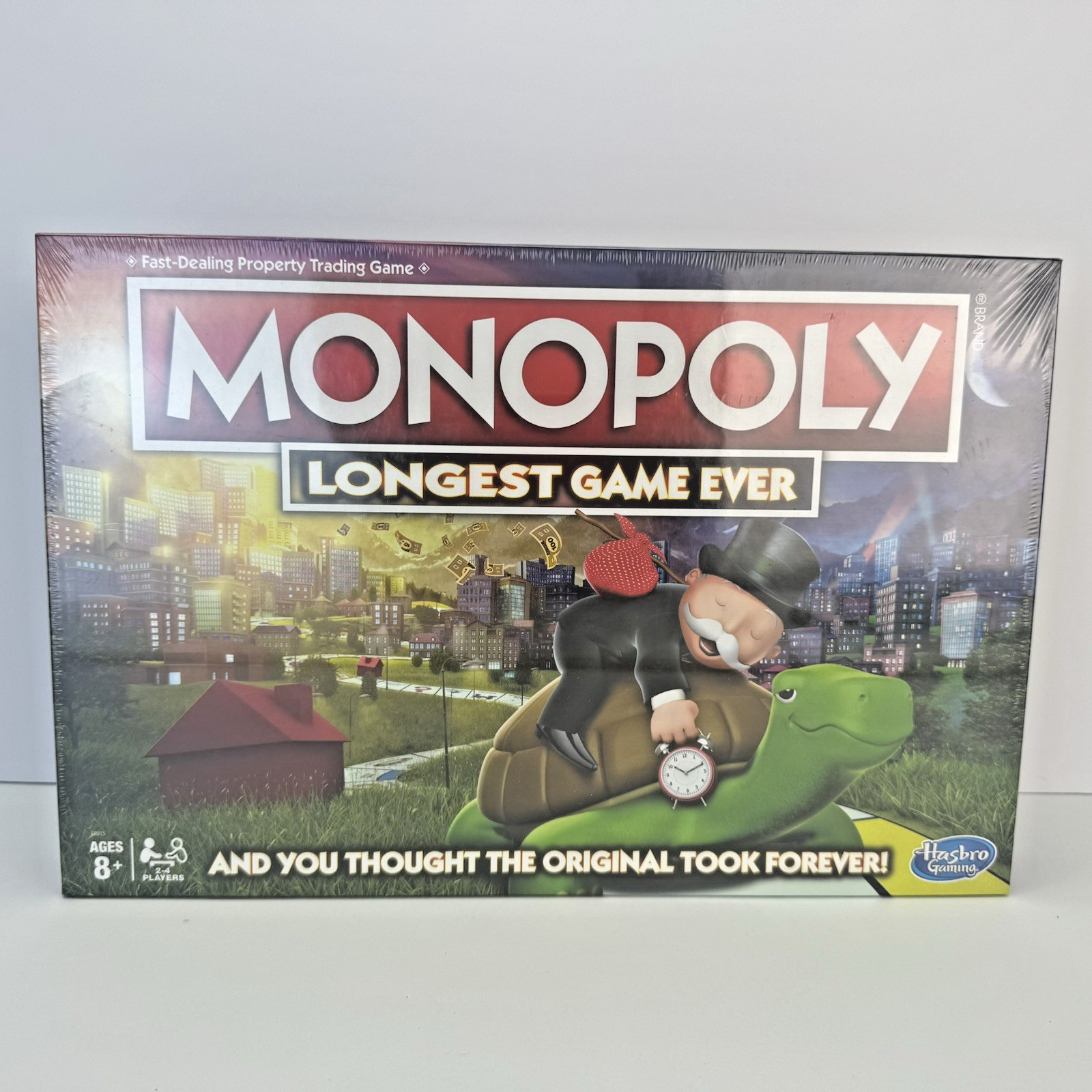 Monopoly Longest Game Ever Edition Hasbro NEW SEALED Retired