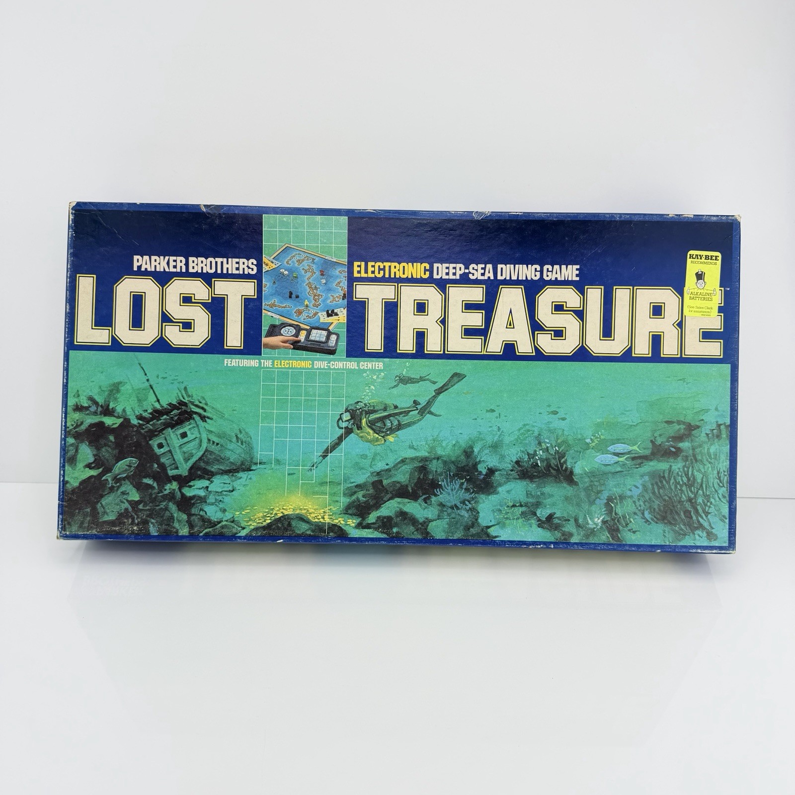 Vintage 1982 Parker Brothers Lost Treasure Game Deep Sea Diving Works – No Dice