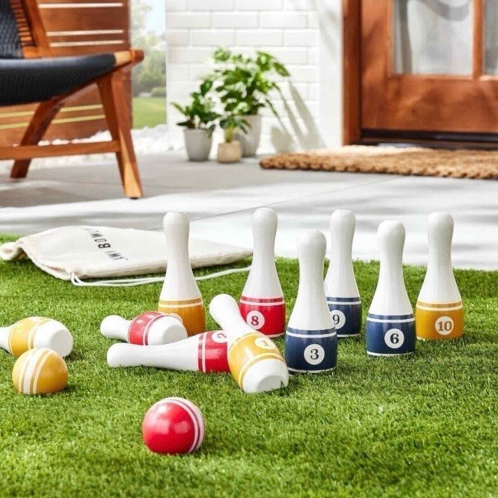 Hearth and Hand Lawn Bowling Set 12 PC with Magnolia