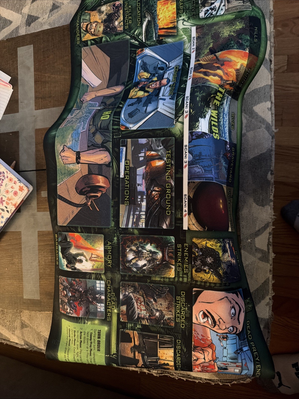 Legendary Encounters PREDATOR Deck Building Game COMPLETE Upper Deck 2015