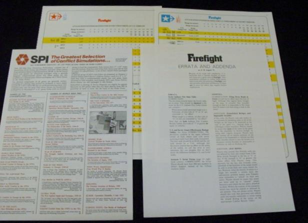 SPI Tray 1976 – FIREFIGHT – Modern U.S. and Soviet Small Unit Tactics game (PUN)
