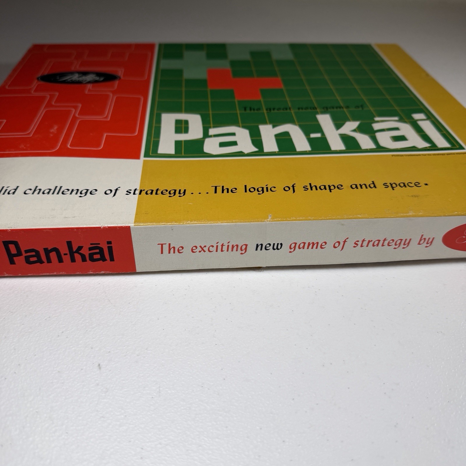 Phillips Strategy Games Pan-Kai 1961 vintage board game #144 ages 10 to adult