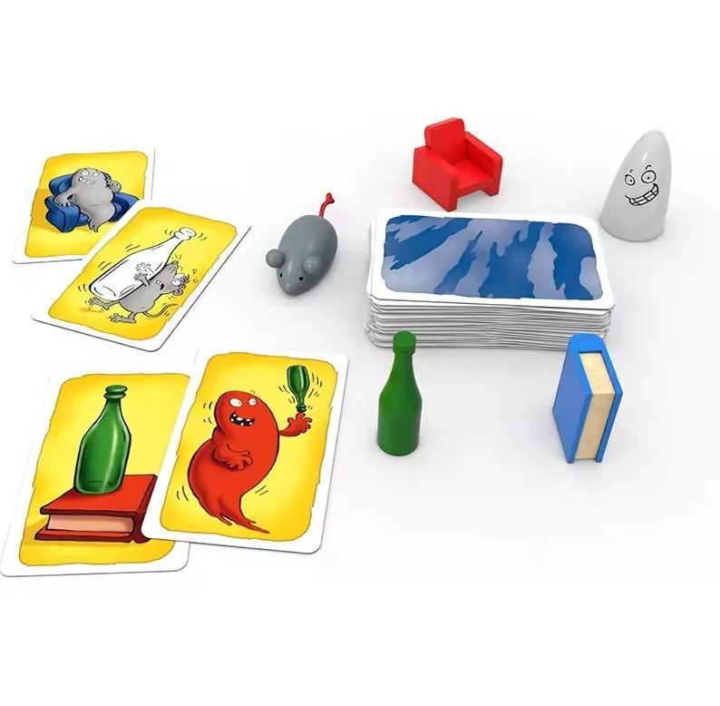 Ghost Blitz Board Game: Zoch Verlag Geistes Blitz Family Game Card Game Set 1-4
