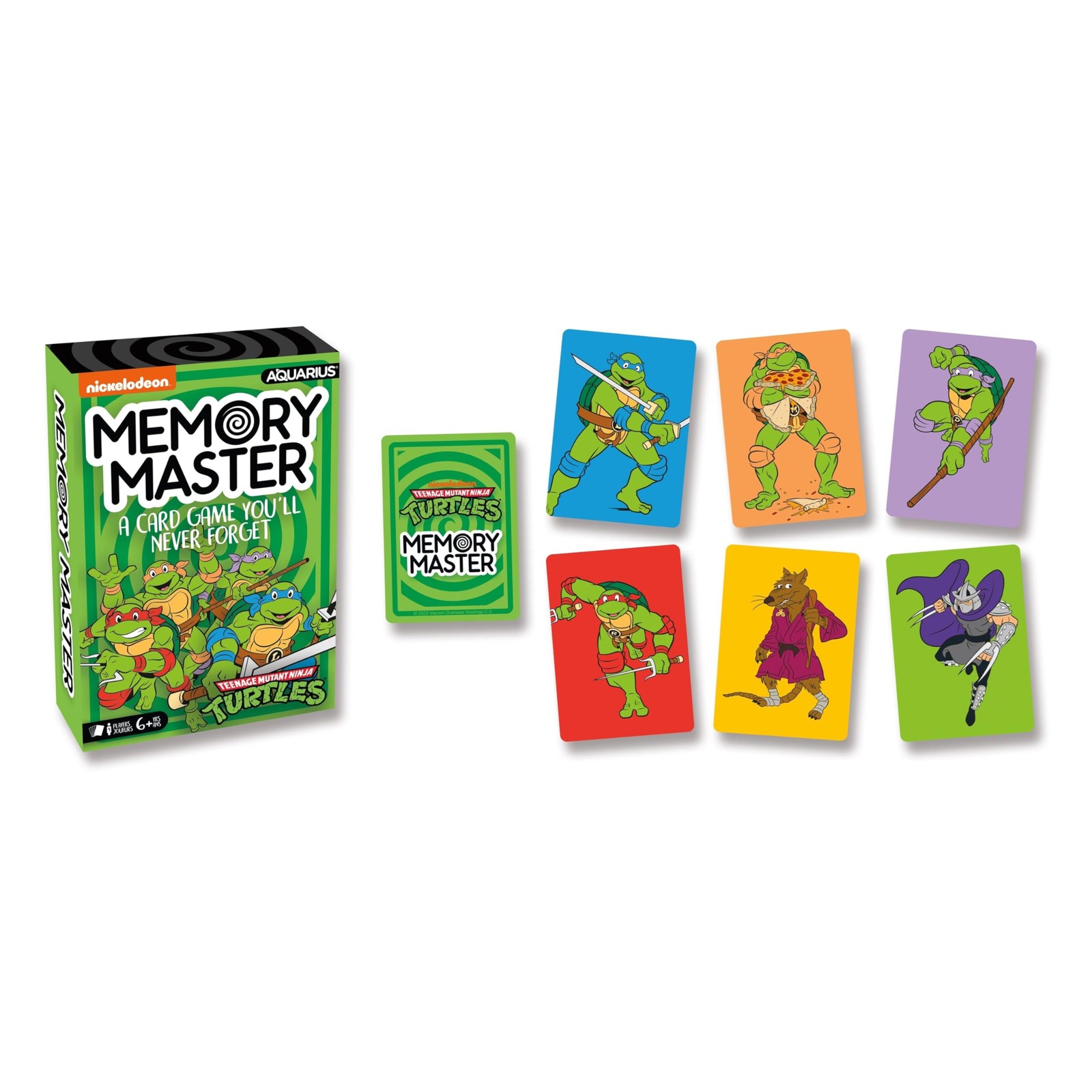 Teenage Mutant Ninja Turtles Memory Master Card Game – Officially Licensed TM…
