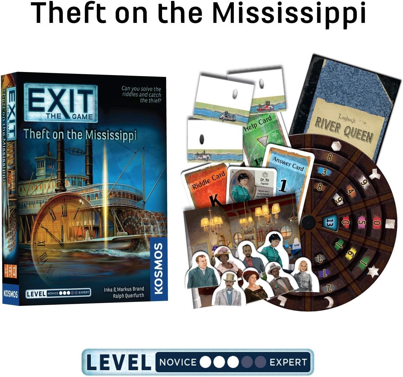 New EXIT The Game 4-Pack Escape Room Bundle Family Adventure 1-4 Players