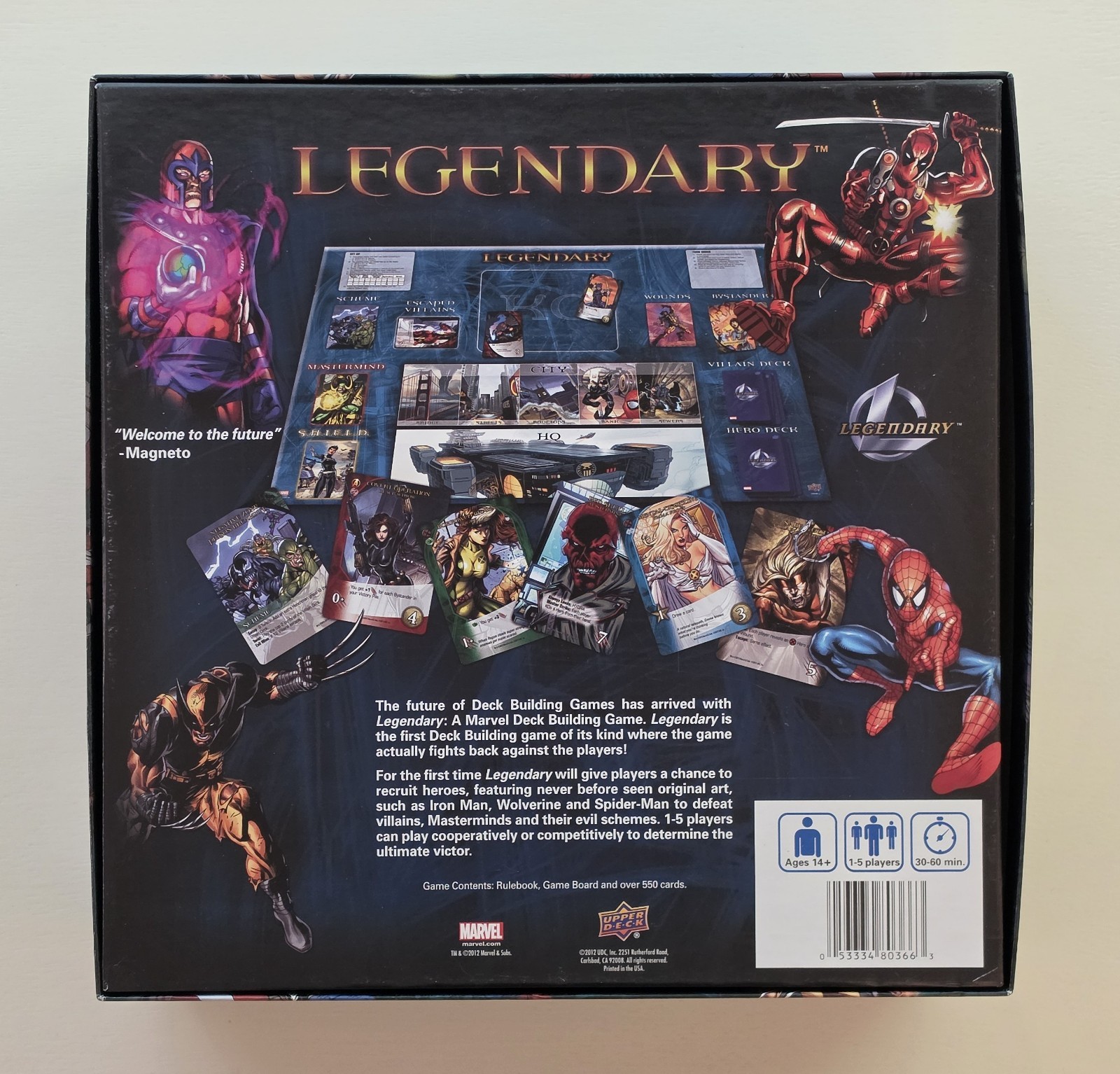 Legendary: A Marvel Deck Building Game – 2012 – Upper Deck Entertainment