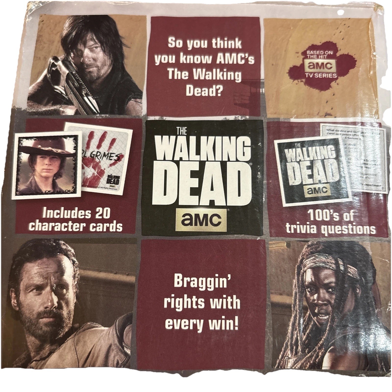 AMC The Walking Dead Trivia Game 2014 Edition Cards Factory Sealed