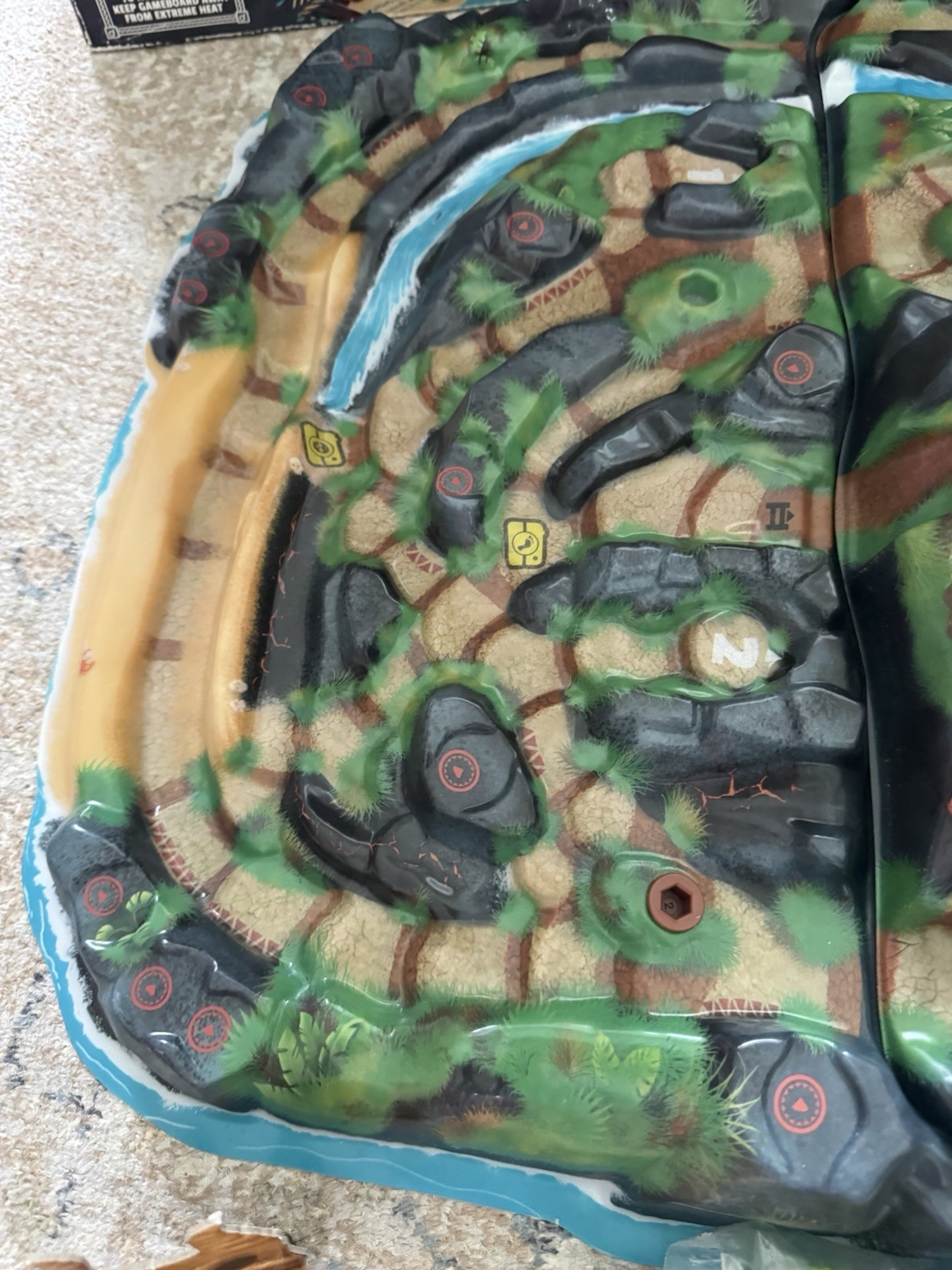 Fireball Island Curse Vul-Kar Spider Springs Treasure Trove Marbles CIB EUC