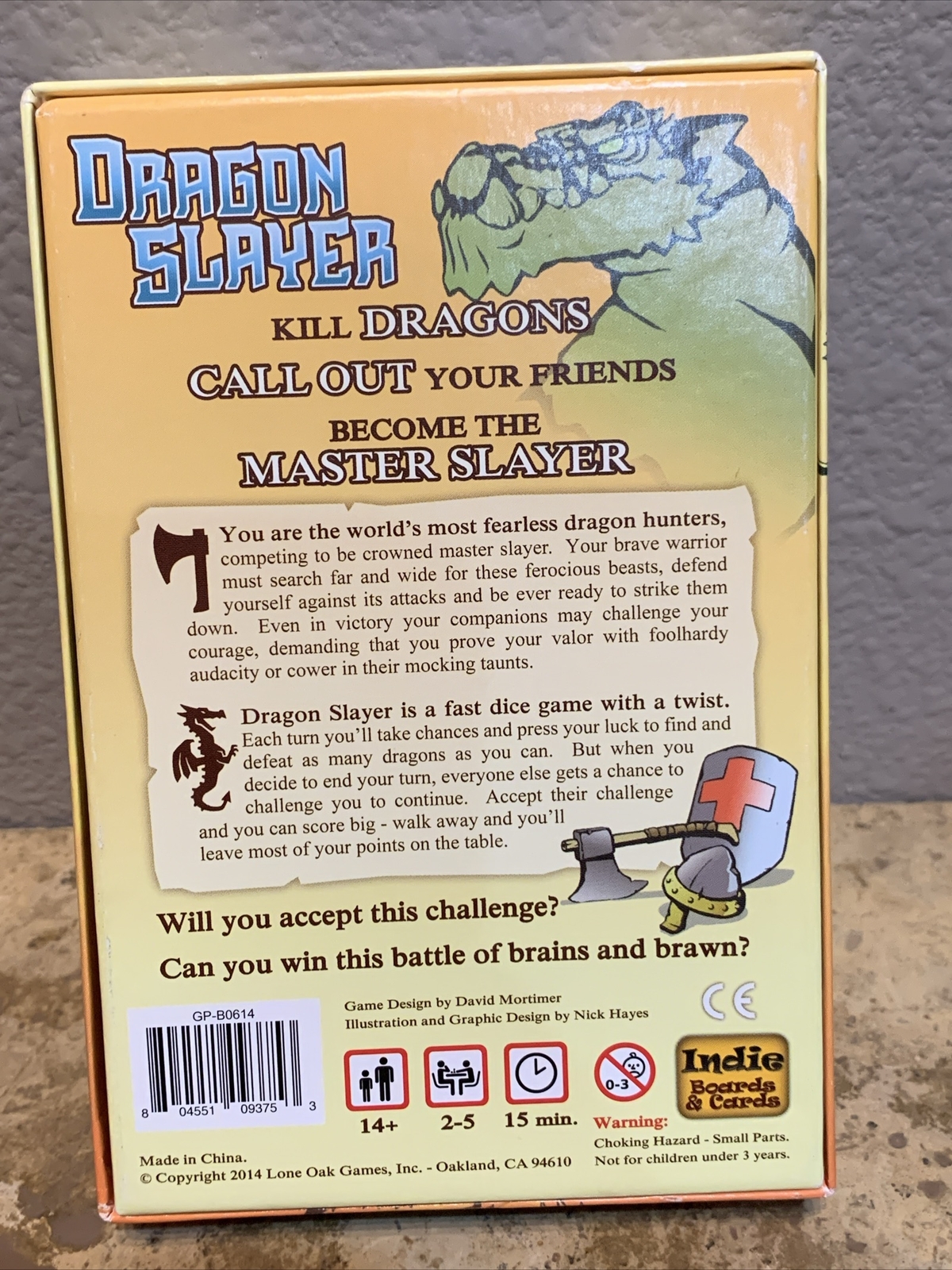Dragon Slayer RPG Indie Dice Game with a Twist Fantasy Knights Complete