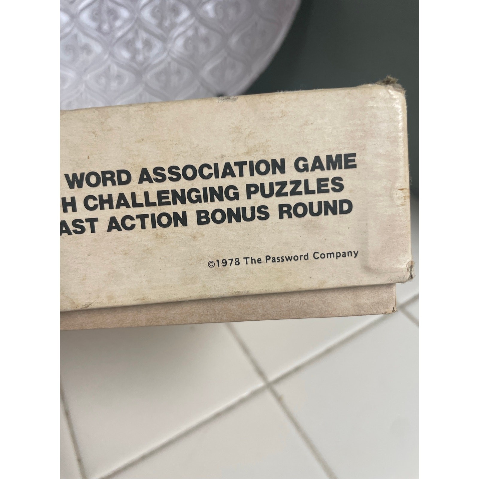 Vintage Password Plus 2nd Edition 1978 by Milton Bradley Based On TV Game Show