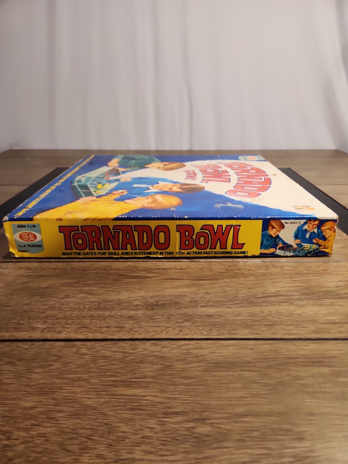 Vintage Tornado Bowl Game Ideal 1971 Bowling Pins rare with box