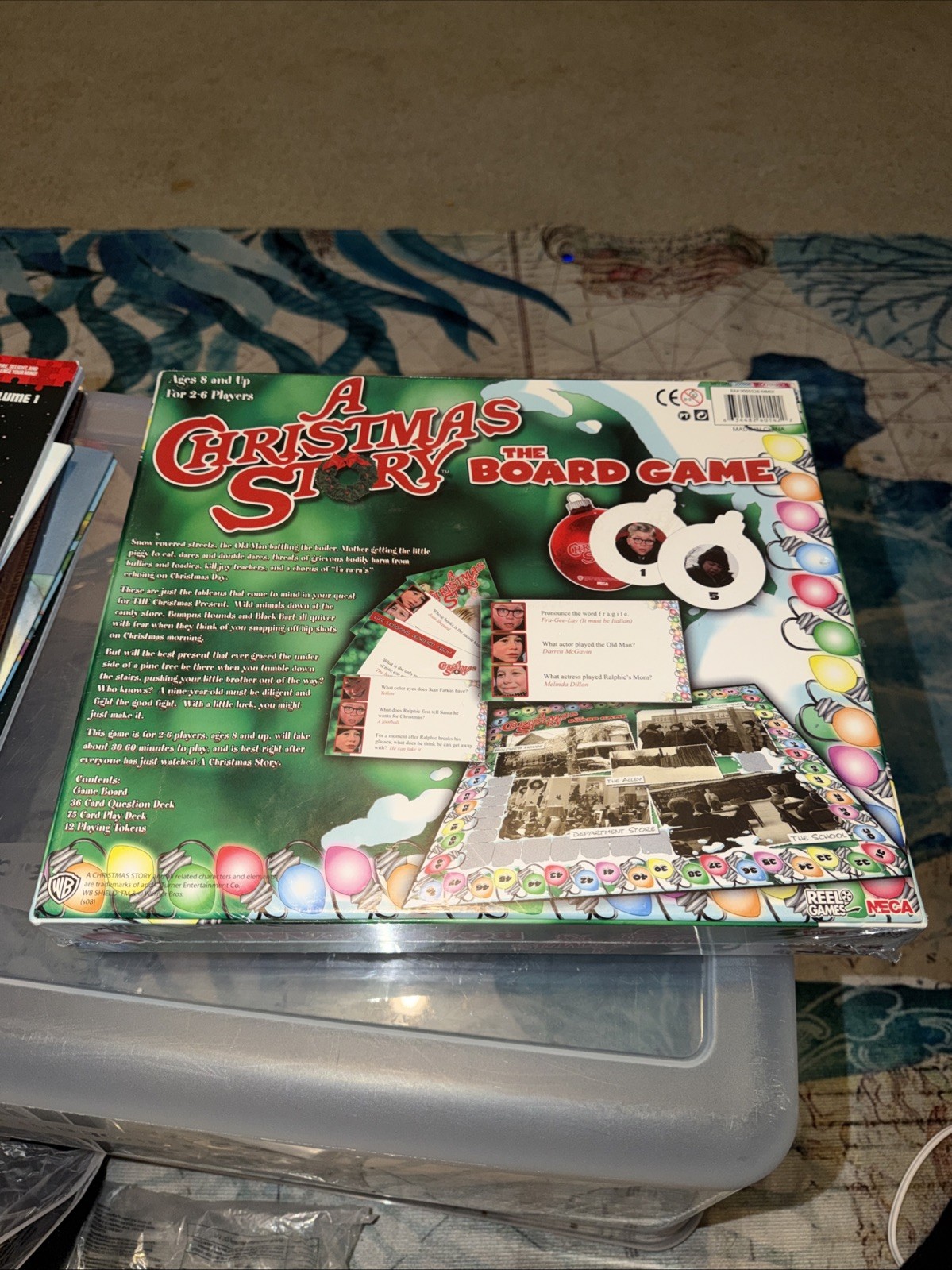 A Christmas Story : The Board Game Factory Sealed 2-6 Players 8years & Up 2005