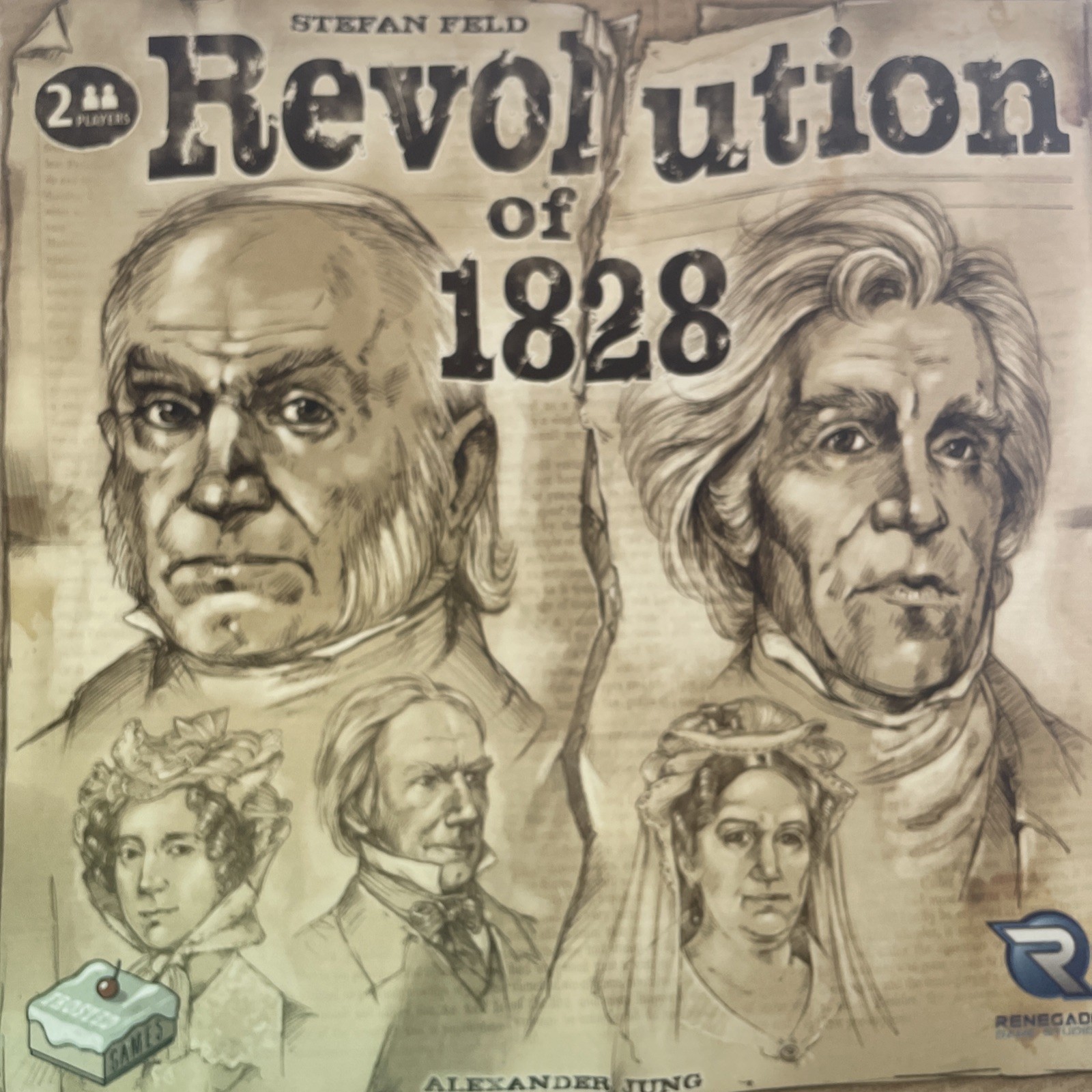 Revolution of 1828 Board Game