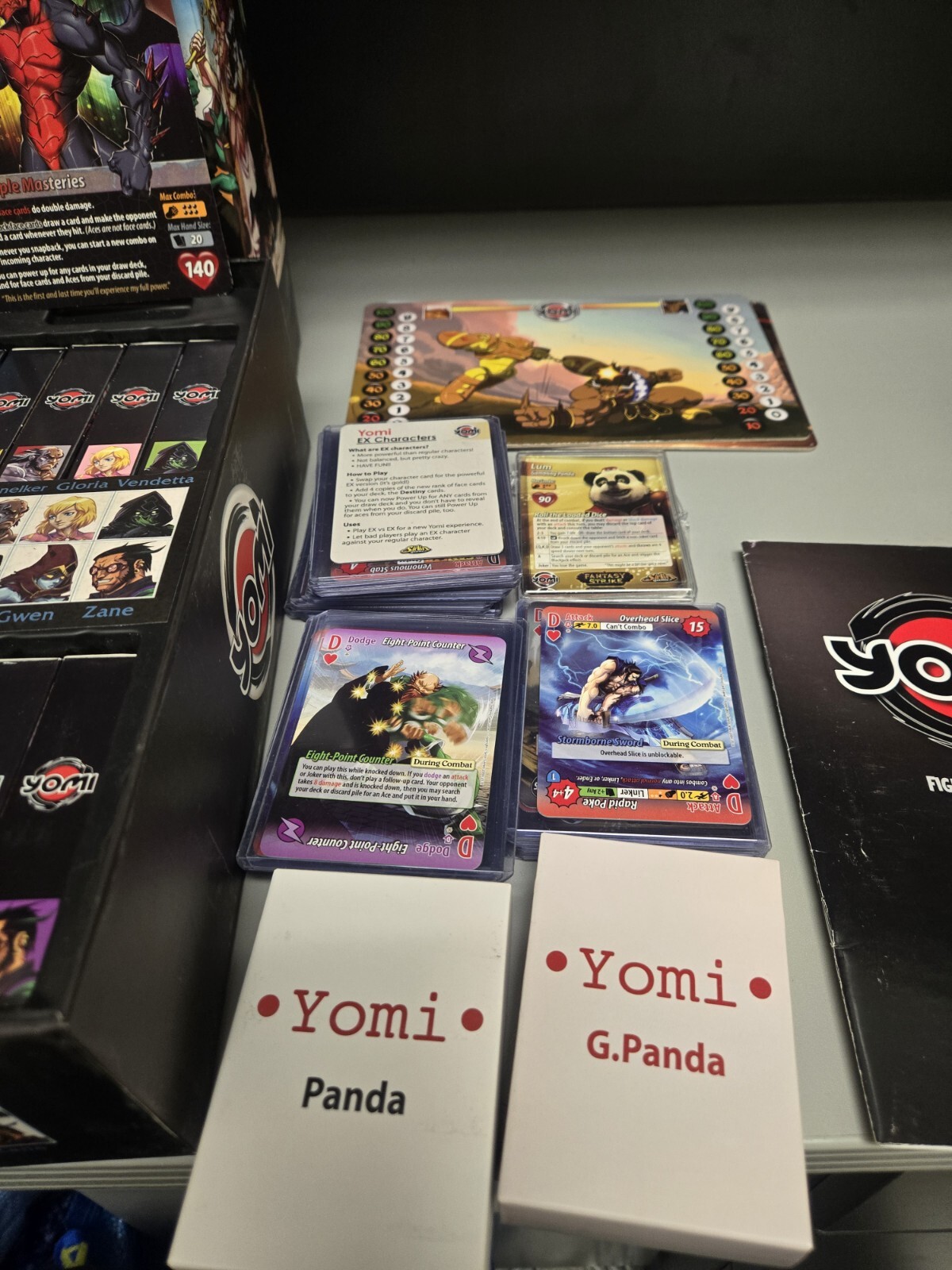 Yomi: Round 1 One – Fighting Card Game Sirlin Games Box set. Complete!