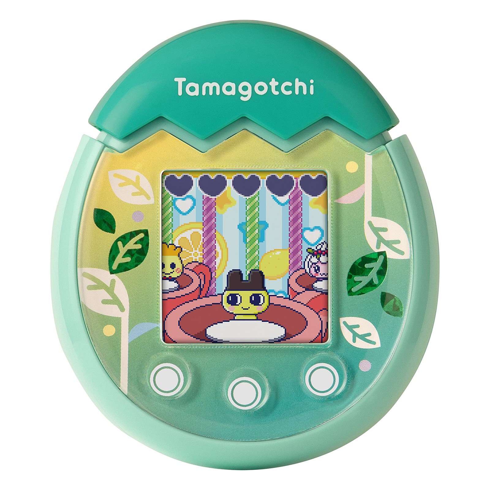 Tamagotchi Pix Digital Pet 1.5 W x 2.4 L 2.8 H Nature Green 42904