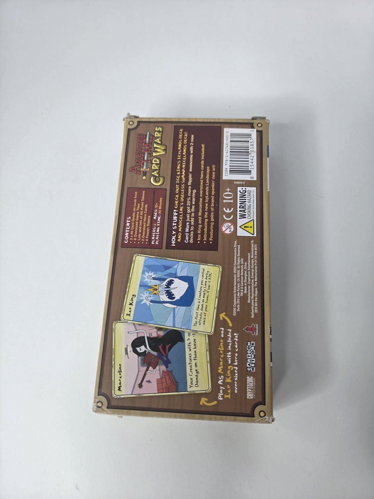 Adventure Time Card Wars: Ice King vs. Marceline Collector’s Pack – Missing Card