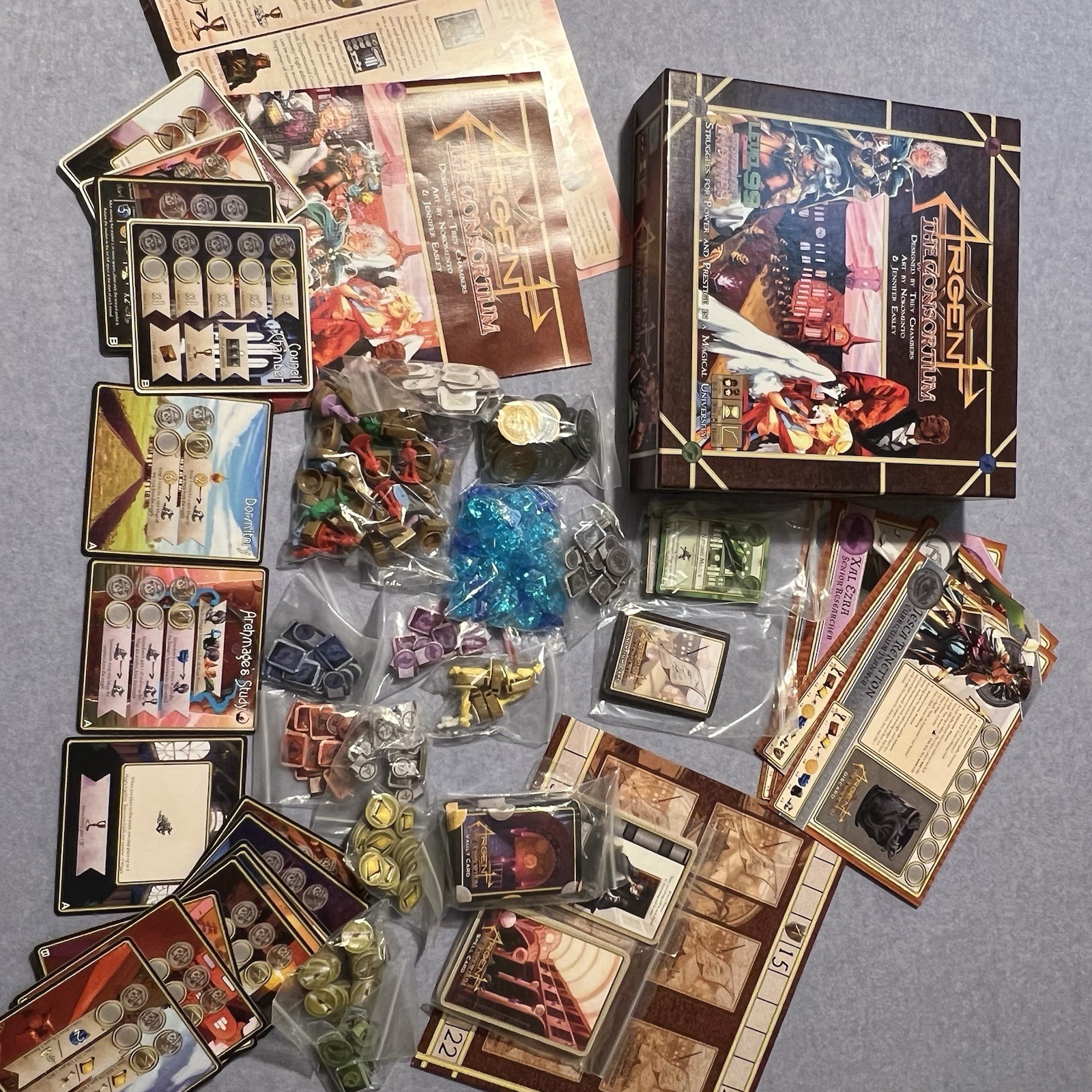 World of Indines Level 99 Games Argent The Consortium 2015 Complete