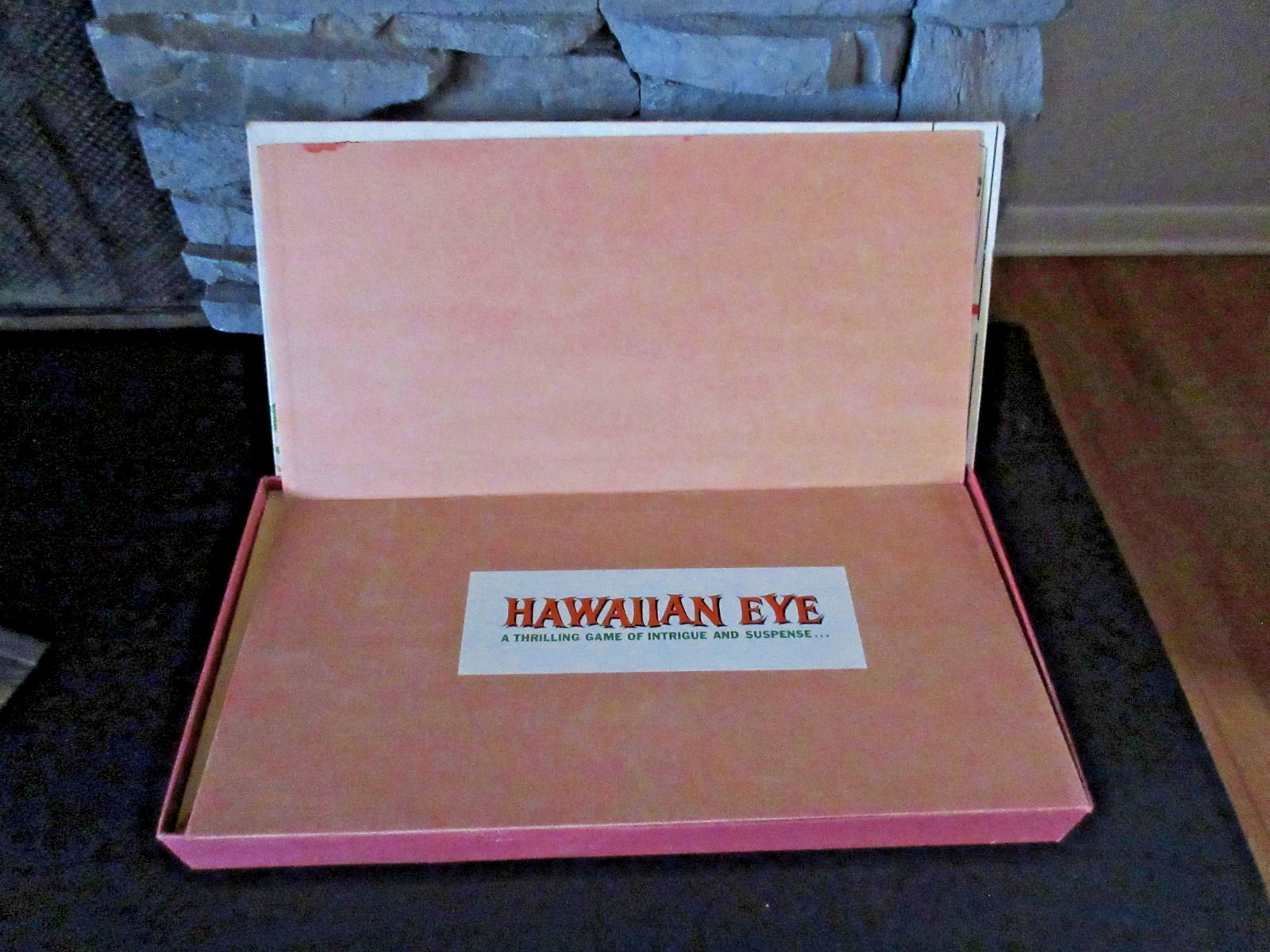 Vintage HAWAIIAN EYE Board Game 1963 Lowell Toy Mfg.